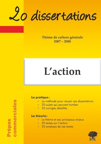 Nicolas Castoldi - L'action - Thème de culture générale 2007-2008.