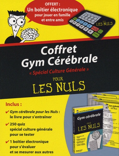 Nicolas Conti et Stéphanie Boyron - Coffret Gym Cérébrale "Spécial Culture Générale" pour les nuls.