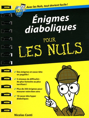 Nicolas Conti - Enigmes diaboliques pour les nuls.