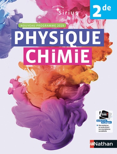 Physique Chimie 2de Sirius  Edition 2019