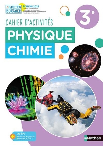 Physique-Chimie 3e. Cahier d'activités  Edition 2023