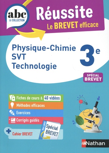 Physique-Chimie, SVT, Technologie 3e  Edition 2022