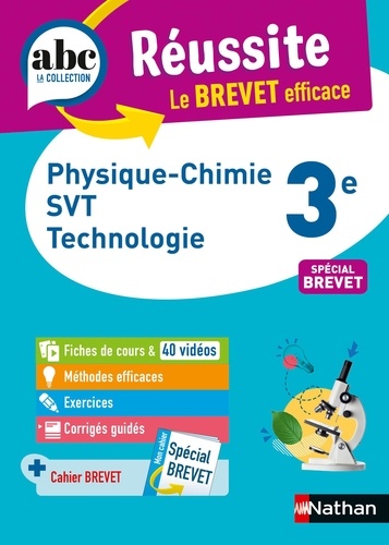 Physique-Chimie, SVT, Technologie 3e  Edition 2022