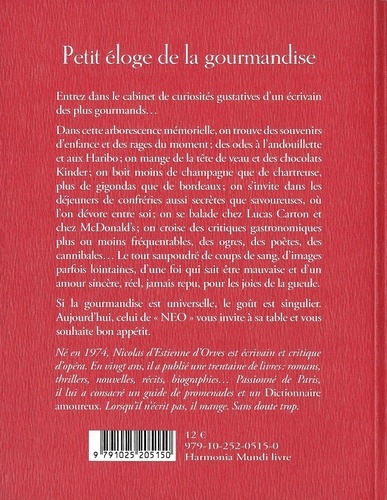 Petit éloge de la gourmandise