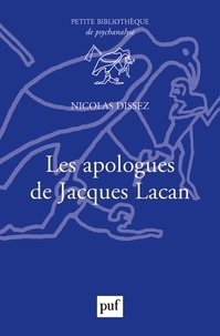 Nicolas Dissez - Les apologues de Jacques Lacan.
