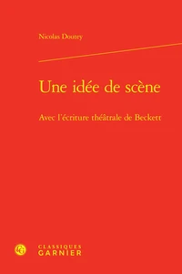 Une idée de scène