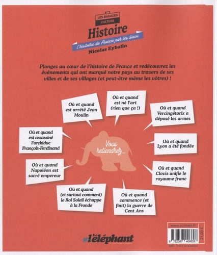 Histoire. L'histoire de France par les lieux