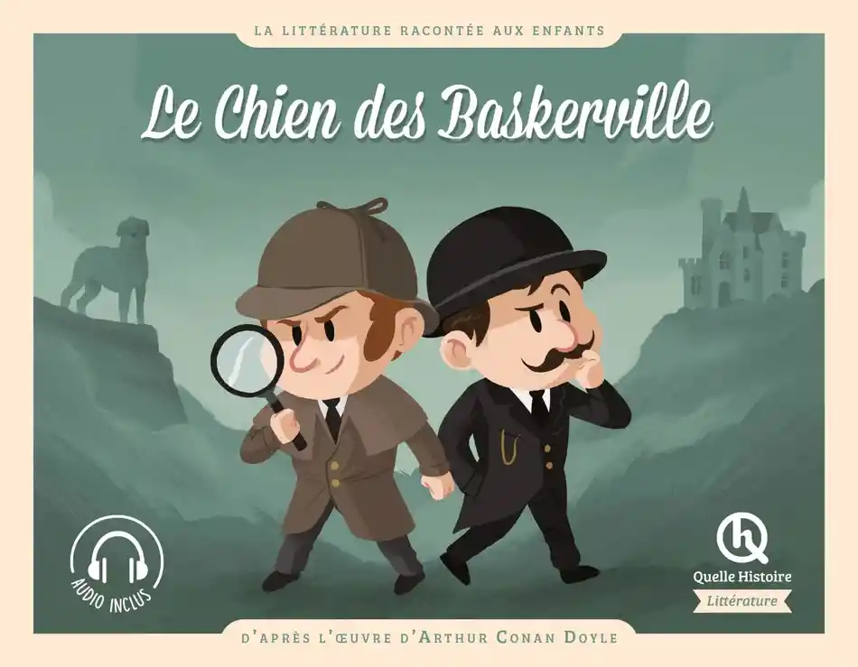 Couverture de Sherlock Holmes - Le chien des Baskerville