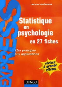 Nicolas Guéguen - Statistiques en psychologie.