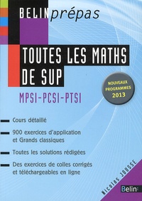 Nicolas Jousse - Toutes les maths de SUP - MPSI-PCSI-PTSI.