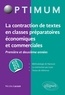 Nicolas Lacaze - La construction de textes en classes préparatoires économiques et commerciales 1re et 2e années ECE-ECS-ECT.