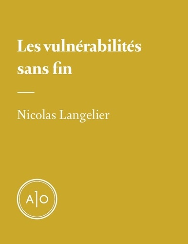 Nicolas Langelier - Les vulnérabilités sans fin.