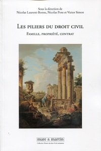 Nicolas Laurent-Bonne et Nicolas Pose - Les piliers du droit civil - Famille, propriété, contrat.