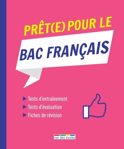 Prêt(e) pour le Bac français  Edition 2019