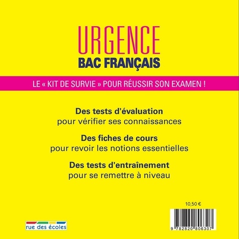 Urgence BAC de français