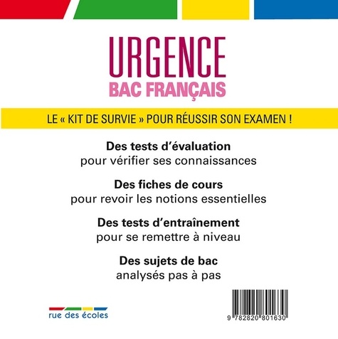 Urgence Bac Français - Occasion