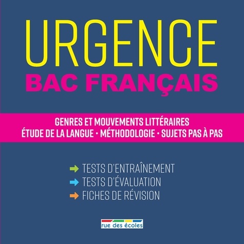 Urgence Bac Français  Edition 2018