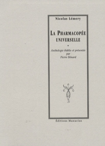 La Pharmacopée universelle