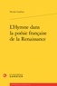 Nicolas Lombart - L'Hymne dans la poésie française de la Renaissance.