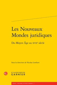 Les nouveaux mondes juridiques