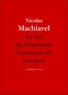 Nicolas Machiavel - La Vie de Castruccio Castracani de Lucques.