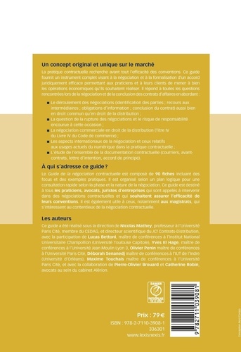 Guide de la négociation contractuelle  Edition 2024-2025