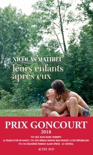 Pdf de livres téléchargement gratuit Leurs enfants après eux par Nicolas Mathieu 9782330108731 in French 