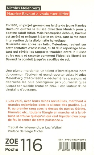Maurice Bavaud a voulu tuer Hitler