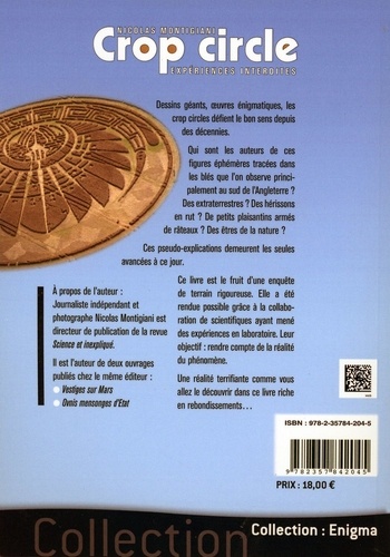 Crop circle. Expériences interdites