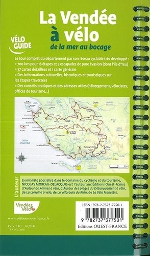 La Vendée à vélo. De la mer au bocage