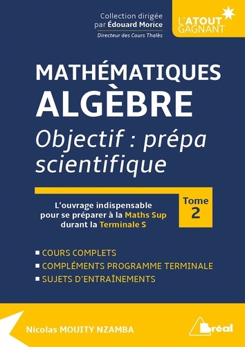 Nicolas Mouity Nzamba - Mathématiques analyse - Objectif : prépa scientifique Tome 2.
