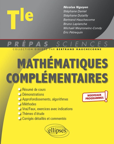 Mathématiques complémentaires Tle  Edition 2021