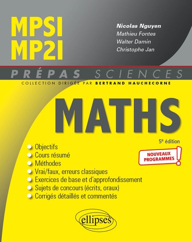Nicolas Nguyen - Mathématiques MPSI/MP2I.