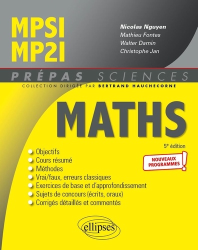 Nicolas Nguyen - Mathématiques MPSI/MP2I.