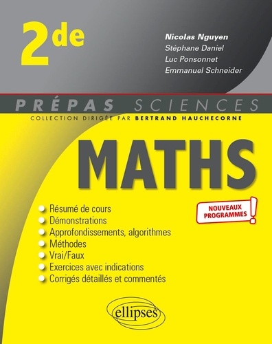 Mathématiques Seconde 2e édition