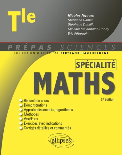 Spécialité Mathématiques Tle 3e édition