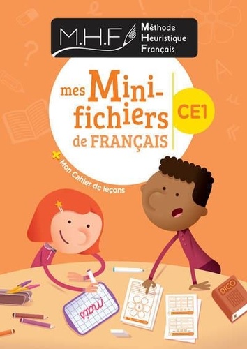 Nicolas Pinel - Méthode heuristique français CE1 - Mes mini-fichiers de français + mon cahier de leçons.
