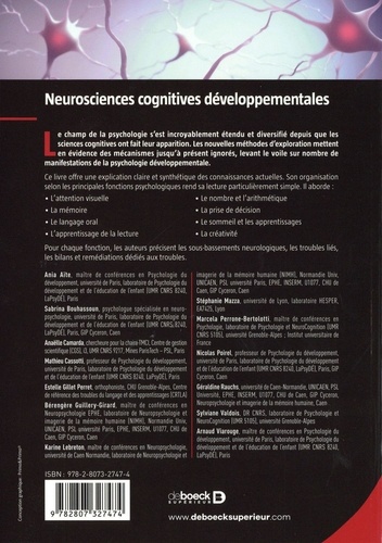 Neurosciences cognitives développementales