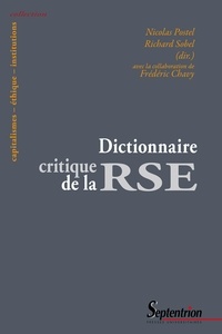 Nicolas Postel et Richard Sobel - Dictionnaire critique de la RSE.