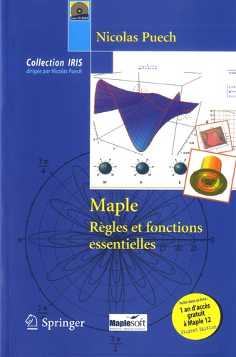 Maple. Règles et fonctions essentielles  avec 1 CD audio