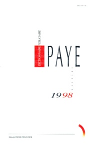 Nicolas Raymond et Isabelle Collard - Dictionnaire Fiduciaire Paye 1998. 2eme Edition.