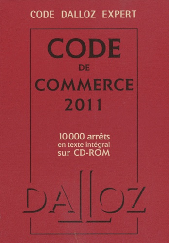 Nicolas Rontchevsky - Code de commerce 2011. 1 Cédérom