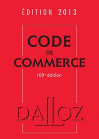 Nicolas Rontchevsky - Code de commerce 2013.