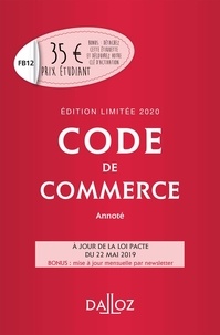 Téléchargements gratuits pour les livres électroniques google Code de commerce annoté  - Edition limitée (Litterature Francaise) 