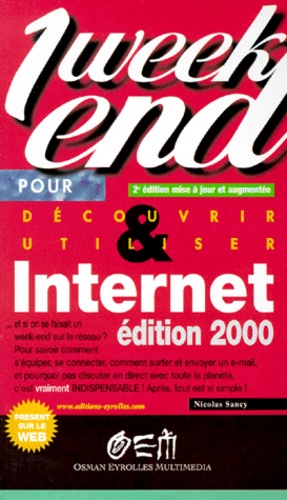 Nicolas Sancy - Internet. Edition 2000.