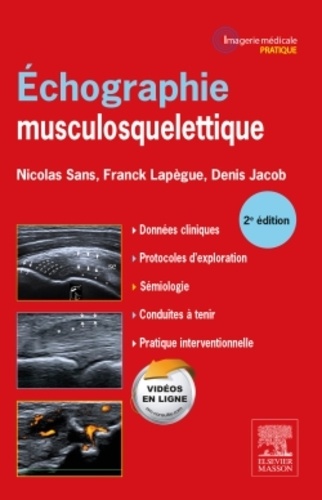 Echographie musculosquelettique 2e édition