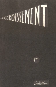 Accroissement Diminution Accroissement