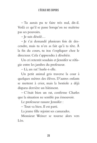 L'école des Supers  Léo contre les rats phosphorescents