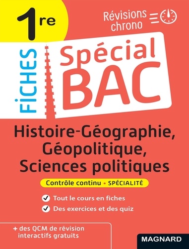 Histoire-Géographie, Géopolitique, Sciences politiques 1re  Edition 2022