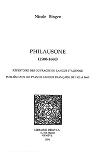 Nicole Bingen - Philausone.